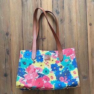 Dooney & Bourke Colorful Floral Tote